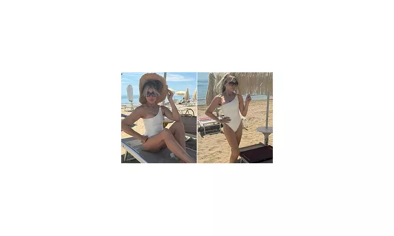 Lizzie Cundy Stuns in Busty Swimsuit During Venice Getaway – See the Sizzling Photos!