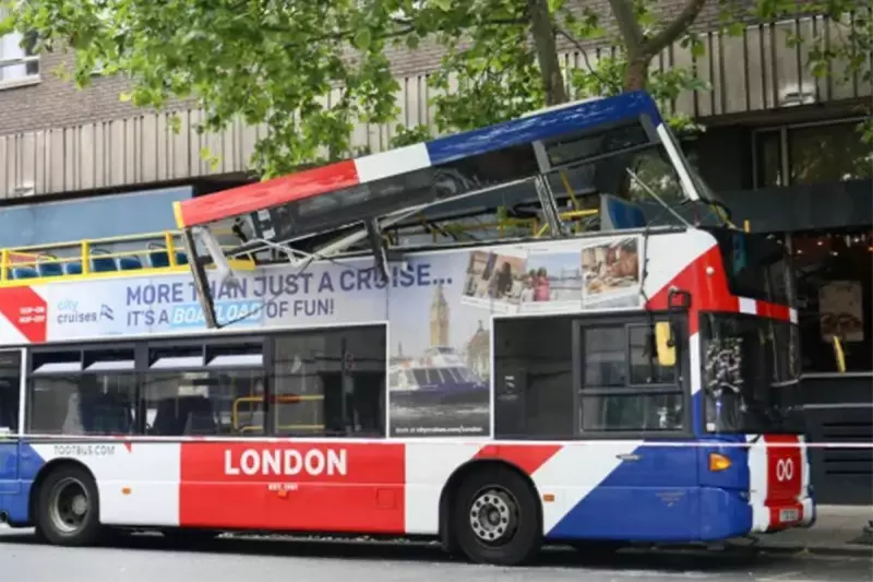 London Tourist Bus Crash in Russell Square: Multiple Injuries Reported