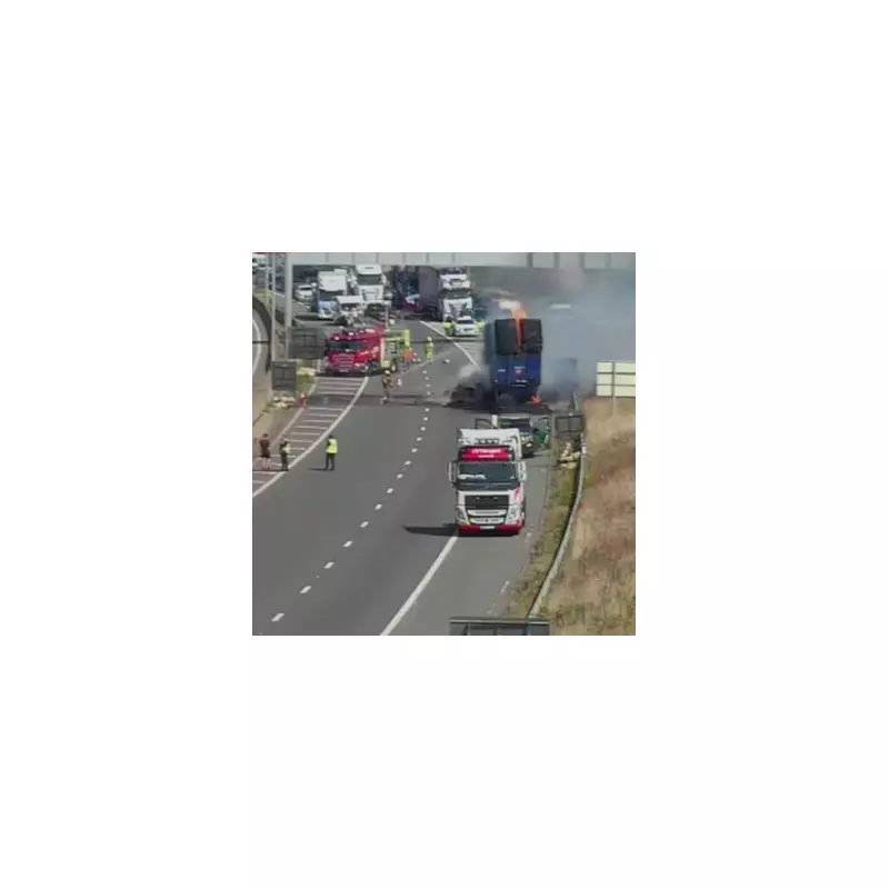 M6 Traffic Chaos: Severe Delays Near Lancaster After Multi-Vehicle Crash – Live Updates