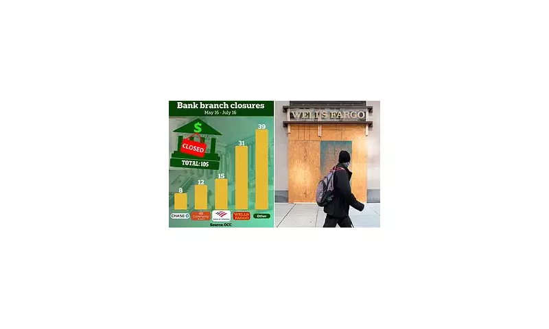 Major US Banks Slash Branches: Chase and Wells Fargo Lead the Charge in Cost-Cutting