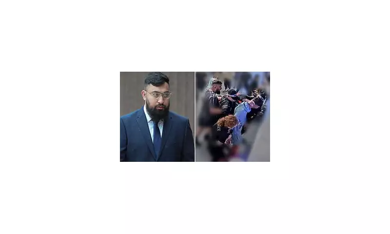 Manchester Airport Attacker Claims He 'Didn’t See Red' in Violent Police Assault