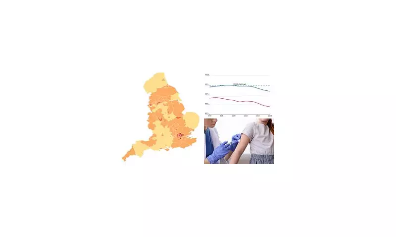 Measles Outbreak Alert: UK Areas at Risk Revealed in New MMR Vaccination Map