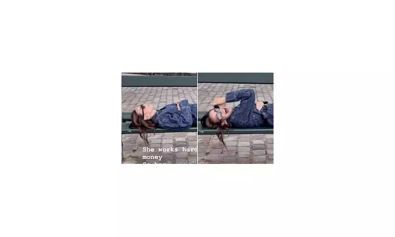 Michelle Keegan Stuns in Navy Jumpsuit Amid Jokes About 'Hard-Earned' Paris Trip