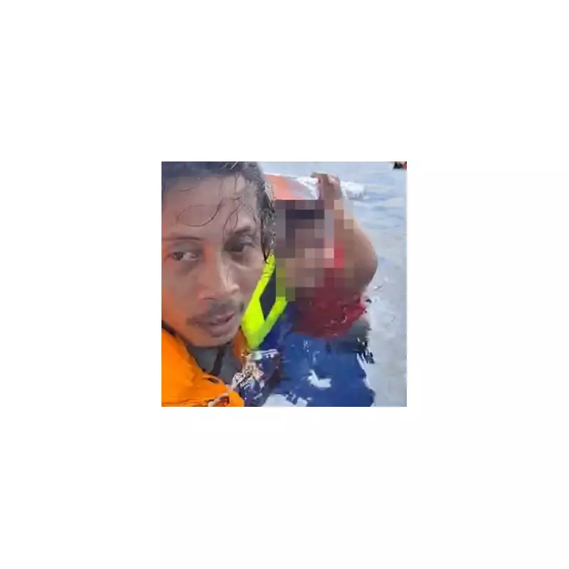Miracle at Sea: Indonesian Ferry Survivor Clings to Rope for 11 Hours After Deadly Fire