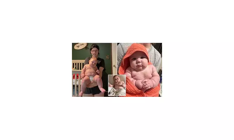 Mum Defends Her 'Giant Baby' Weighing 22lb at Just Four Months Old