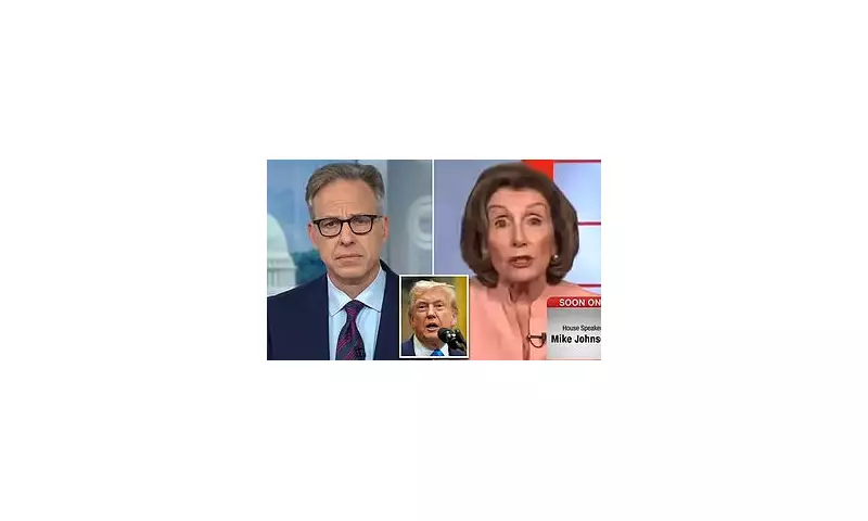 Nancy Pelosi Clashes with CNN's Jake Tapper Over Trump Insider Trading Claims