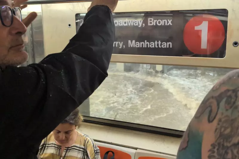 New York Subway Chaos as Torrential Rain Triggers Severe Flooding