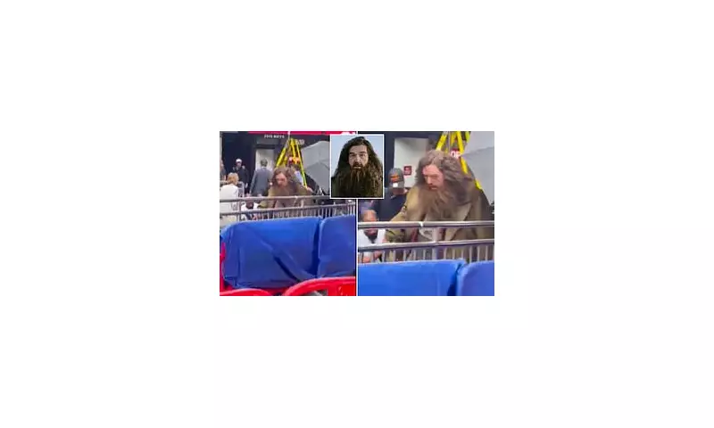 Nick Frost Transforms into Hagrid in First Look at Harry Potter TV Series – See the Magical Makeover!