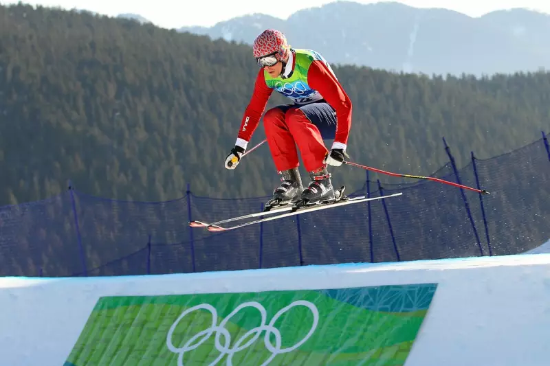Norwegian Skier Narrowly Escapes Lightning Strike During Winter Olympics Training