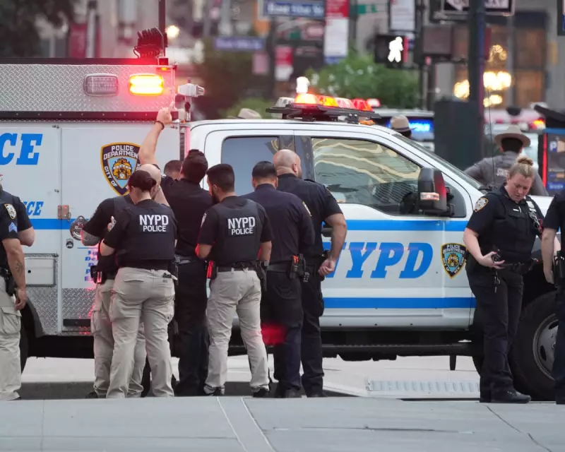 NYPD Officer Shot in Manhattan: Suspect in Custody After Dramatic Standoff
