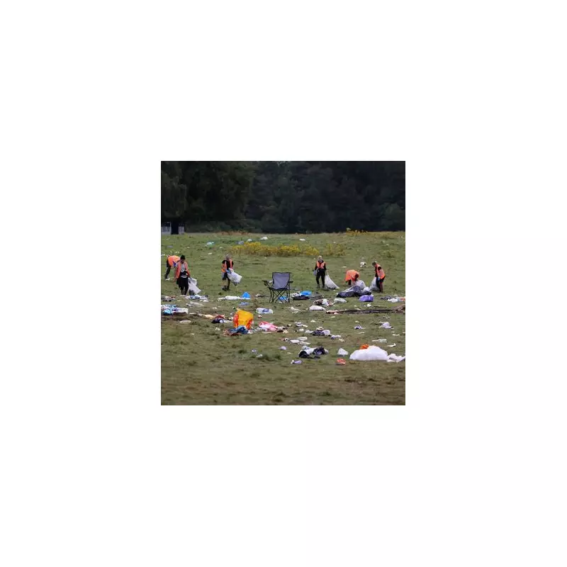 Oasis Star's Son Turns Posh London Hill into a Rubbish Dump – Shocking Photos Inside!