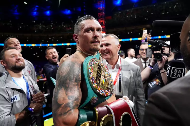 Oleksandr Usyk Eyes Joseph Parker or Jake Paul for Next Fight After Tyson Fury Victory