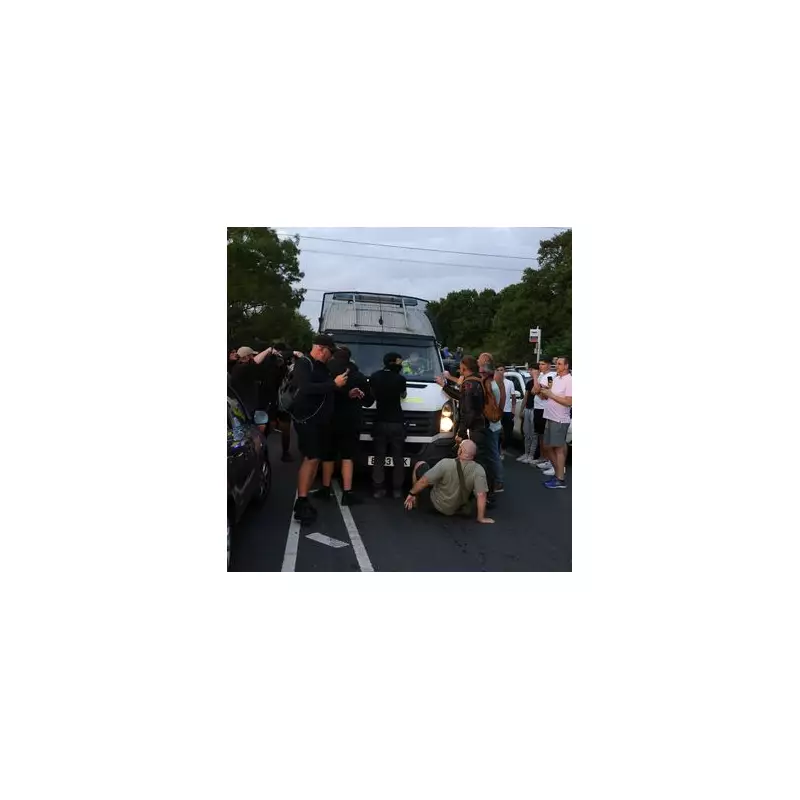 Police Clash with Protesters in Epping as Demonstrations Turn Violent