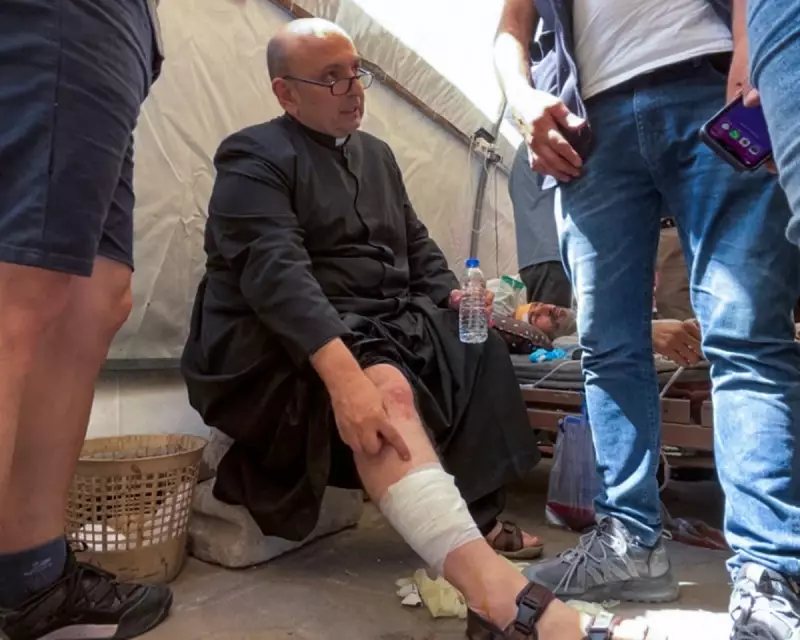 Pope Francis Condemns Israeli Attack on Gaza Church, Injuring Priest