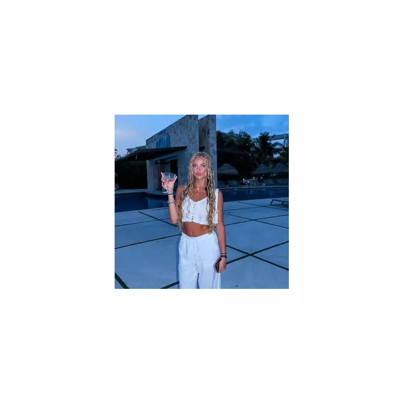 Princess Andre Stuns in White Swimsuit as She Soaks Up the Sun on Luxury Holiday