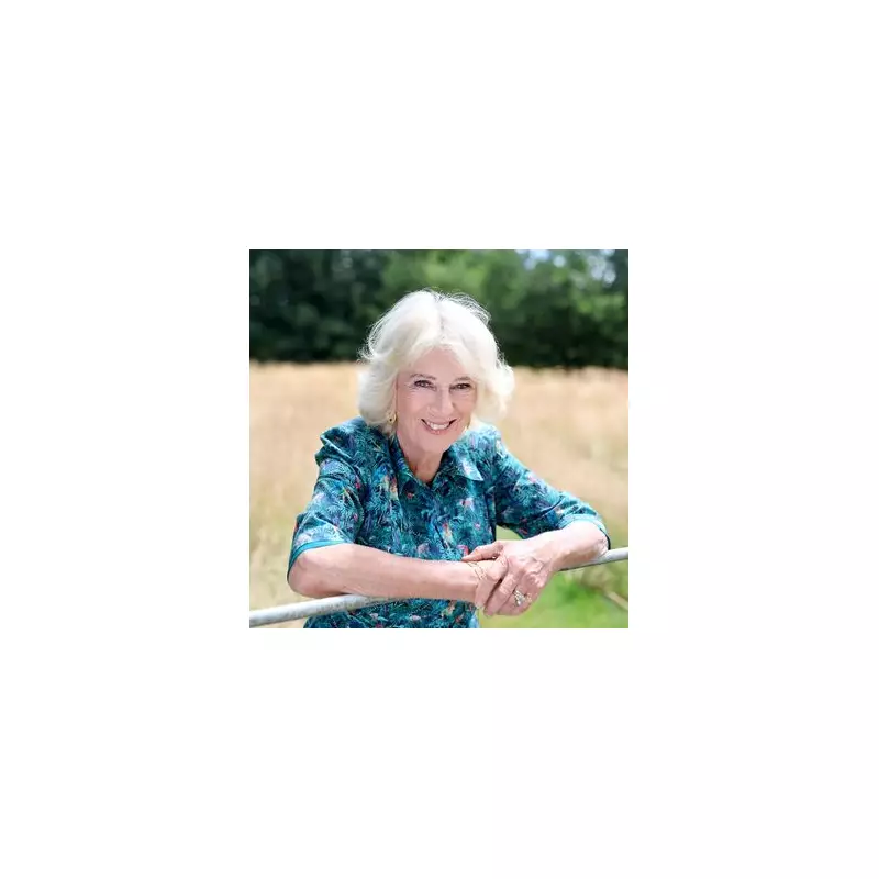 Queen Camilla Radiates Joy in Stunning Birthday Portrait – See the Regal Snapshot!