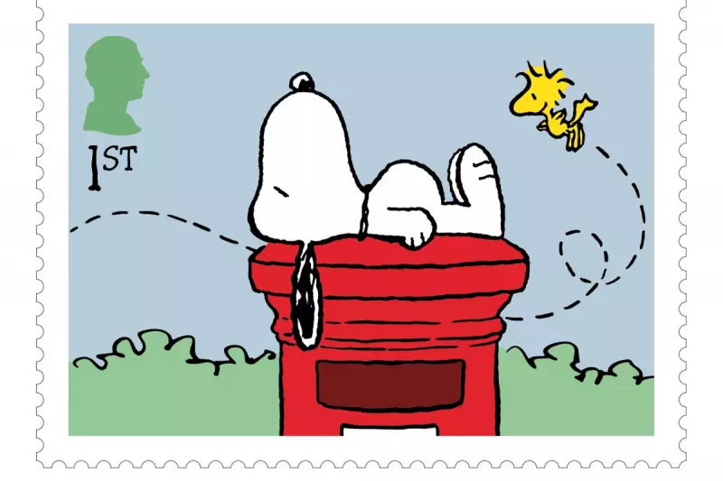 Royal Mail Celebrates Peanuts' 75th Anniversary with Special Woodstock Stamp