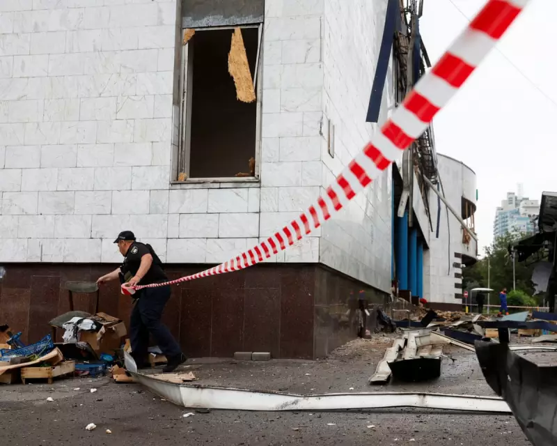 Russia Launches Devastating Missile Strike on Kyiv: Ukraine's Capital Under Fire