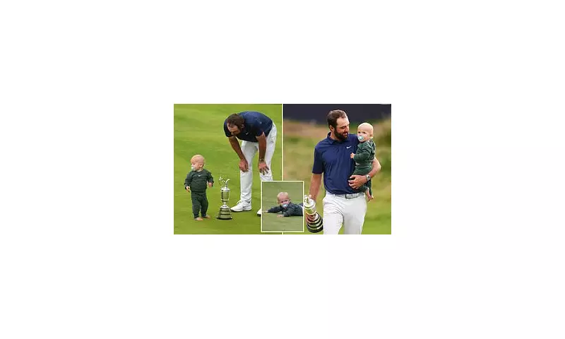 Scottie Scheffler's Heartwarming Moment with Son Bennett at The Open