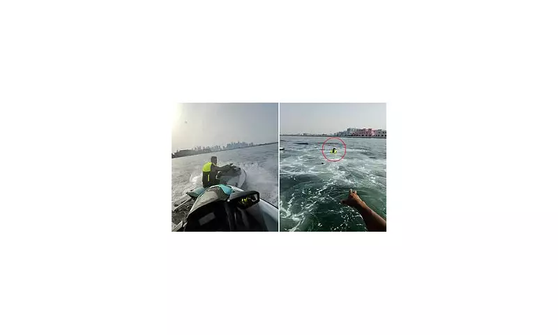 Shocking Jet Ski Collision Caught on Camera: Thrill-Seeker Sends Unsuspecting Rider Flying