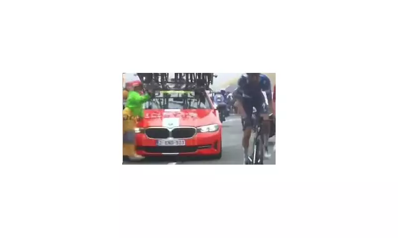 Shocking Moment INEOS Team Car Collides with Spectator at Tour de France – Man Hospitalised