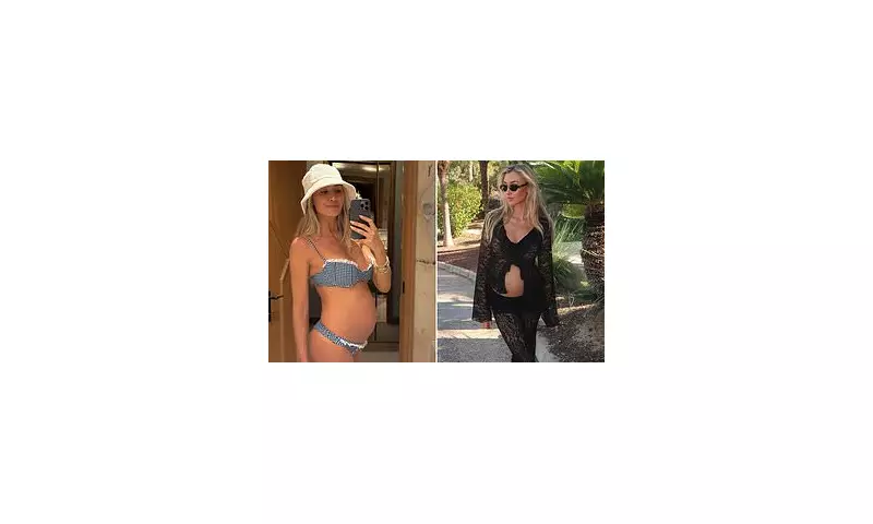 Sophie Habboo Flaunts Baby Bump in Stunning Bikini During Family Holiday