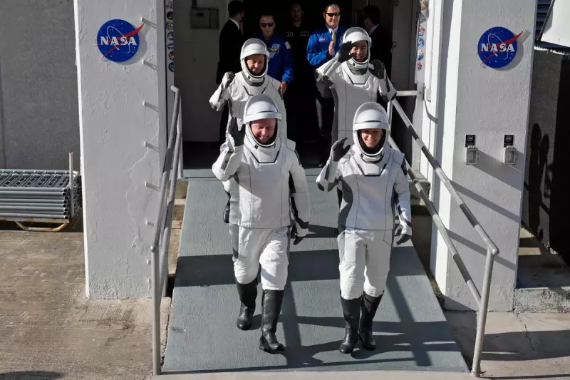 SpaceX Launches Critical Crew-8 Mission to ISS Amidst Stunning Florida Skies