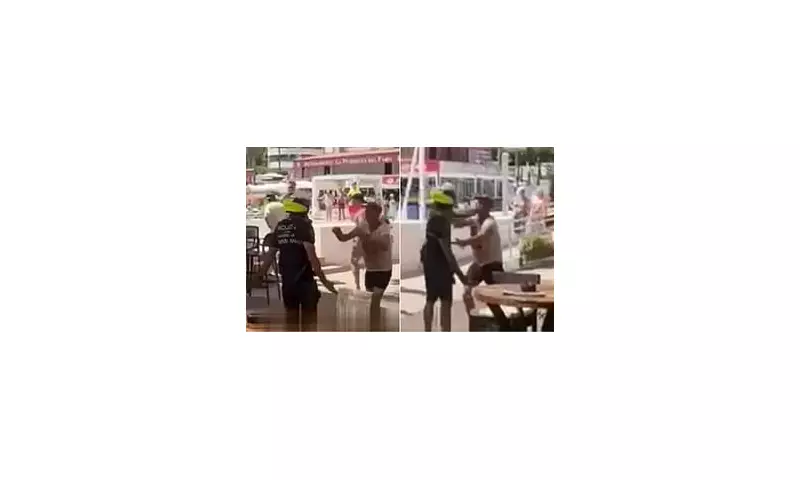Spanish Officer Slaps British Tourist in Marbella After Confrontation Over Beach Sellers