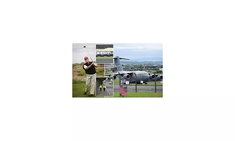 Steel Ring Security: Massive Police Operation as Trump Arrives in Scotland