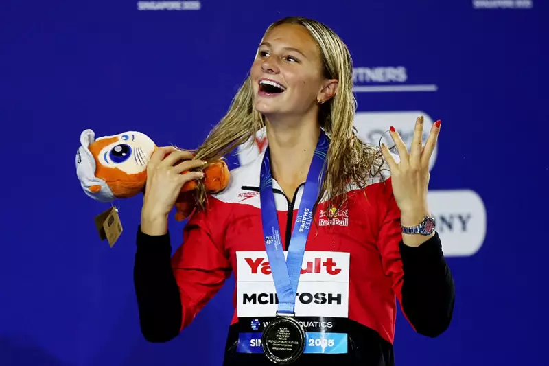Summer McIntosh and Leon Marchand Shatter World Records at World Aquatics Championships