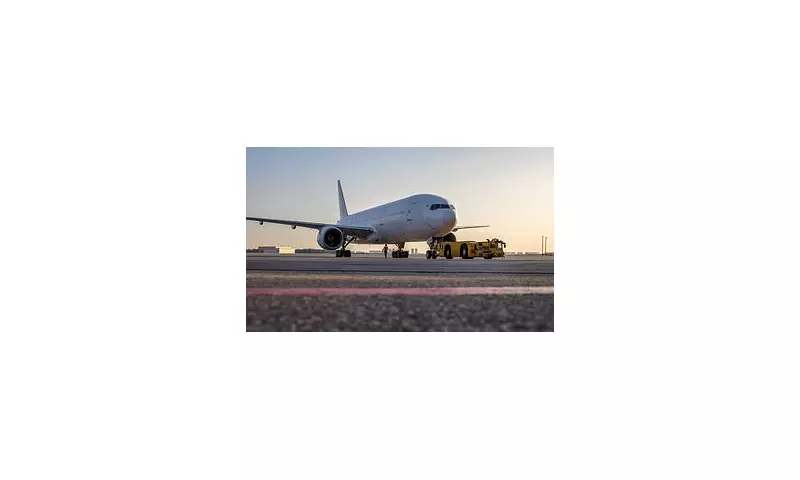 Terrifying Moment: Passengers Flee as Jet's Landing Gear Catches Fire Mid-Flight