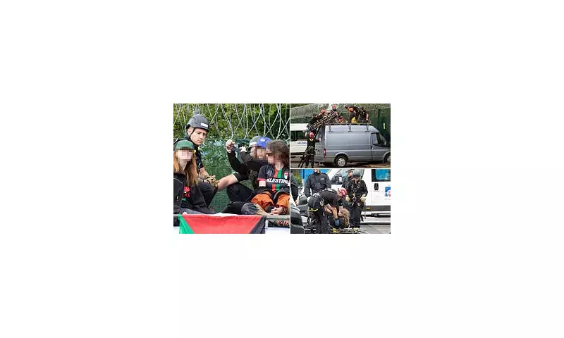 Three Women Face Terrorism Charges After Van Rams Defence Factory Fence in Pro-Palestine Protest