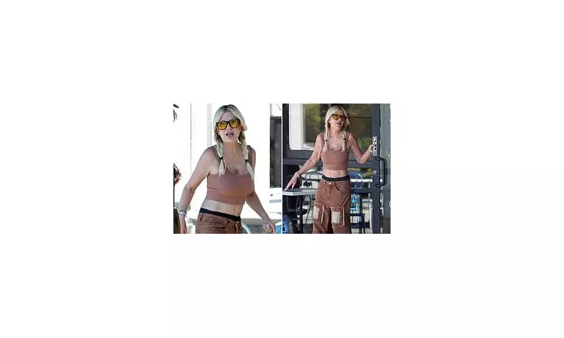 Tori Spelling Flaunts Toned Abs in Crop Top After Candid Podcast Confession