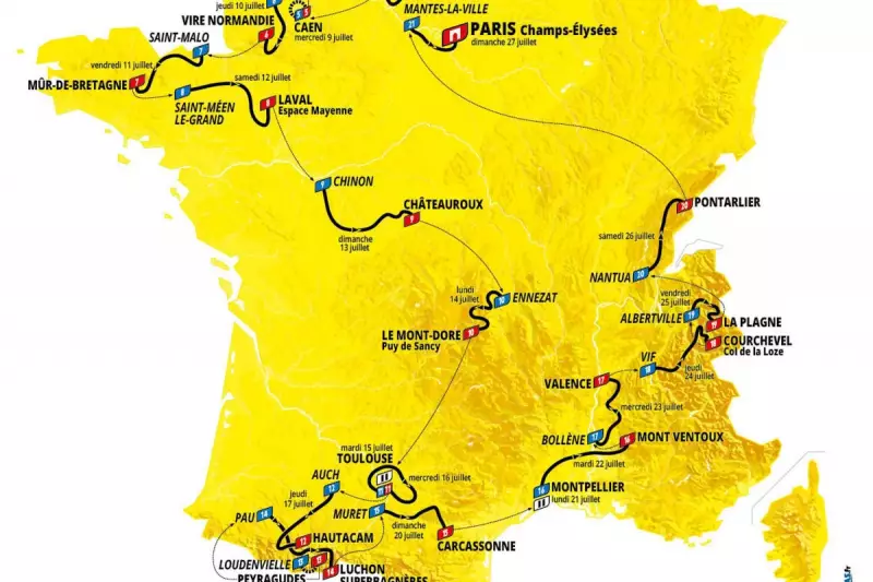 Tour de France 2025: Full Stage Guide, Route Maps, and Key Climbs Revealed