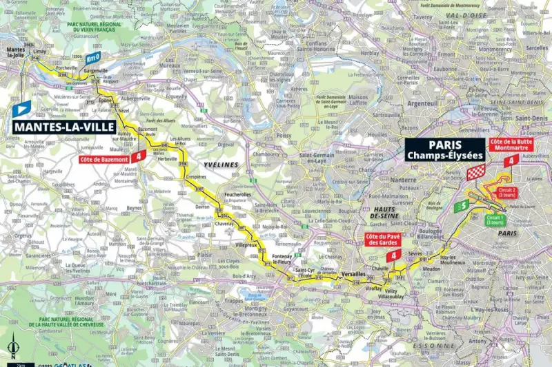 Tour de France 2025 Stage 21: The Grand Finale Route from Monaco to Nice Revealed