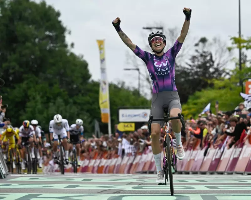 Tour de France Femmes: Garcia Triumphs on Stage Two as Le Court Seizes Yellow Jersey