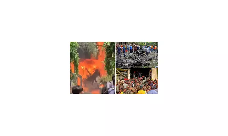 Tragedy in Bangladesh: Air Force Training Plane Crashes into School, Leaving 20 Dead and 170 Rescued