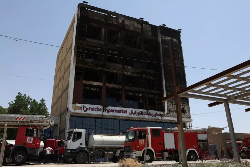 Tragic Fire in Iraqi Shopping Mall Claims 11 Lives, Dozens Injured