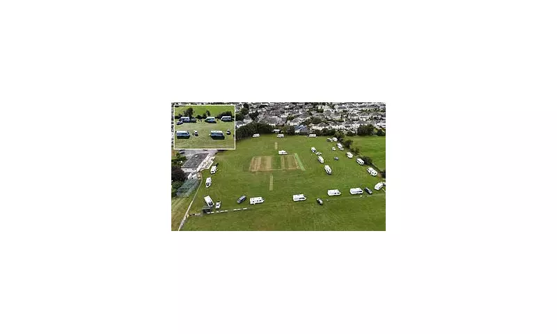 Travellers Cause Chaos at Cricket Club: Rocks Thrown and Pitches Occupied