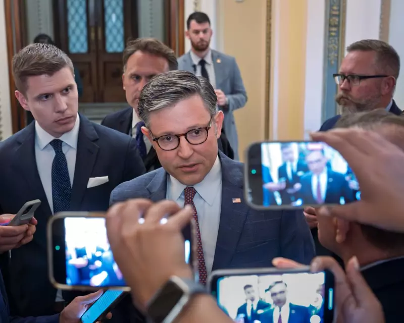 Trump-Epstein Scandal Resurfaces as Mike Johnson Faces Congress Vote – Explosive Details Revealed