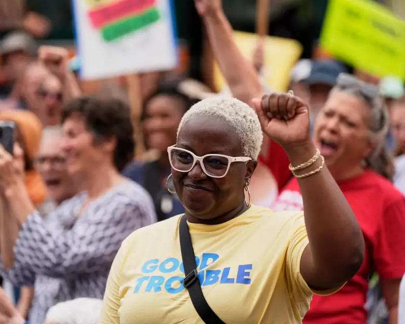 Trump Urges Democrats to Embrace 'Good Trouble' Amid Protests: A Political Powder Keg