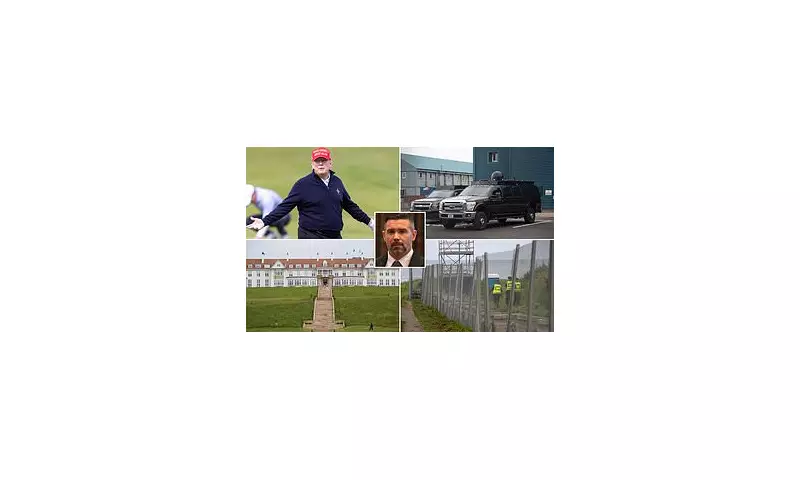 Trump's Scottish Visit Sparks Security Concerns as Police Brace for Arrival