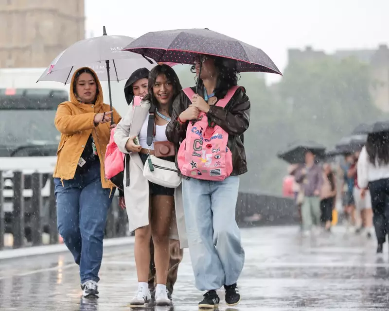 UK Braces for Torrential Downpours: Half a Month's Rain Expected in 24 Hours