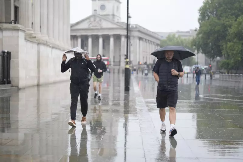 UK Weather Alert: London and South England Brace for Heavy Rain and Potential Flooding