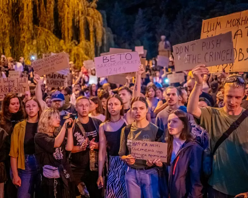 Ukrainians Fume as Zelenskyy Crosses Wartime Red Lines with Controversial Anti-Corruption Law