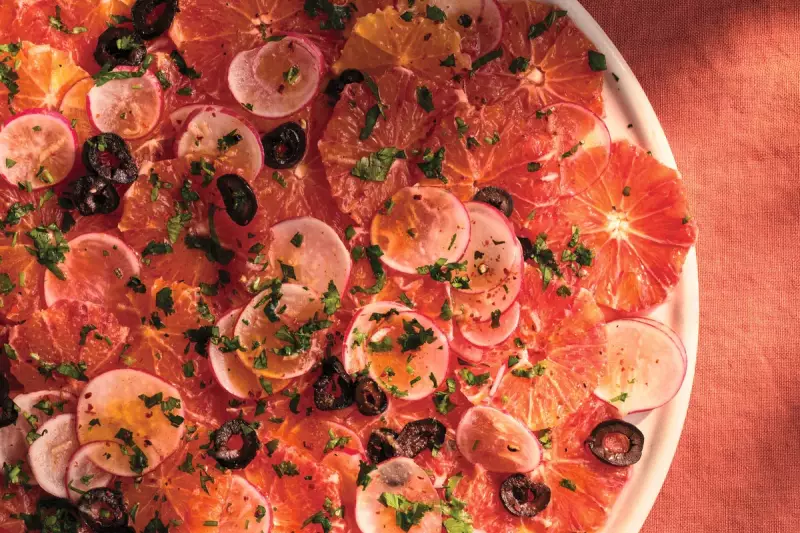 Vibrant Moroccan-Inspired Orange, Radish & Olive Salad Recipe