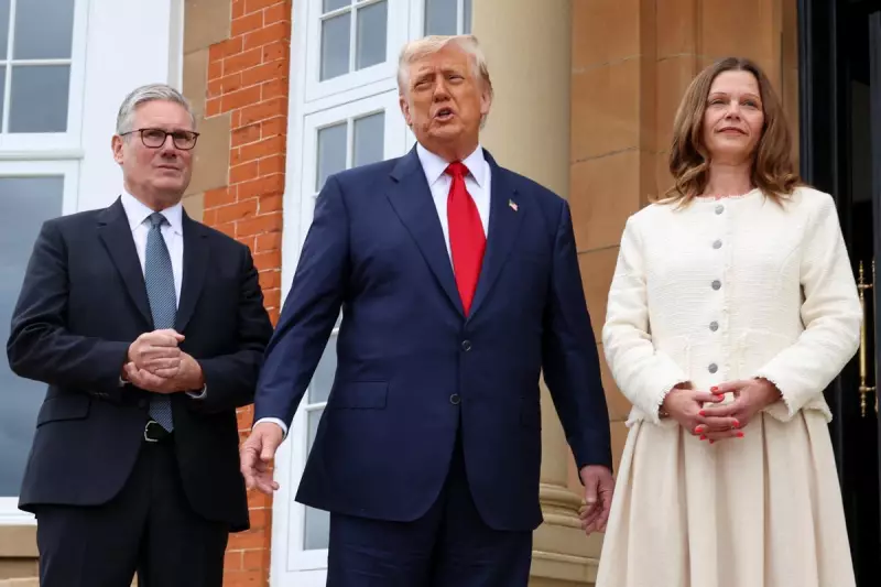 Victoria Starmer's Surprise Encounter with Trump in Scotland Sparks Political Buzz