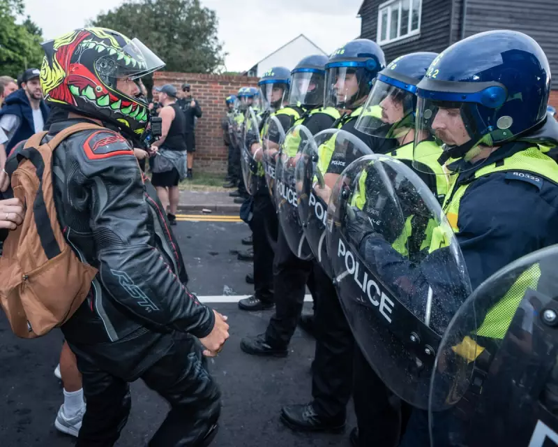 Violent Clash at Asylum Seeker Hotel in Epping: Two Arrested as Protests Escalate