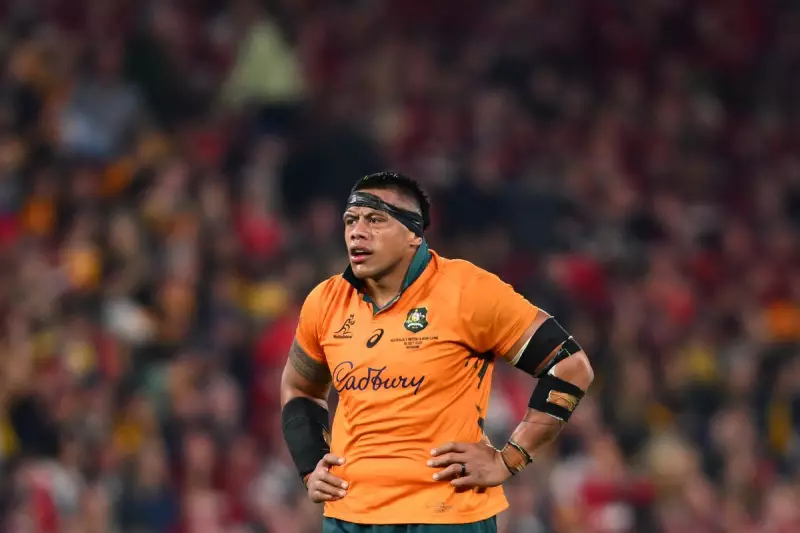 Wallabies Captain Allan Alaalatoa Suffers Devastating Injury Ahead of Lions Clash
