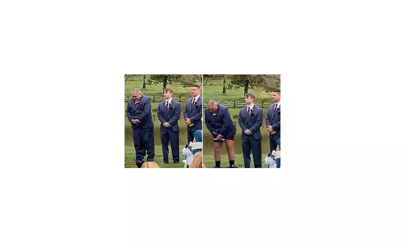 Wedding Guest Sparks Outrage After Wearing Revealing Trousers – Groom's Reaction Goes Viral
